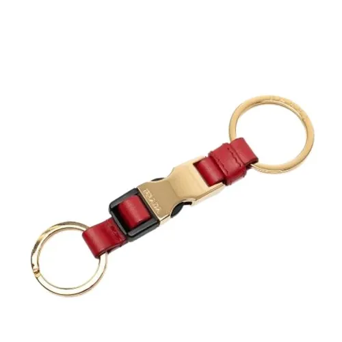 Pre-owned Leather Key-holder - Prada Vintage - Modalova