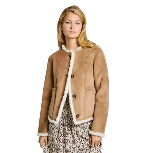 Jackets > Faux Fur & Shearling Jackets - - Pepe Jeans - Modalova