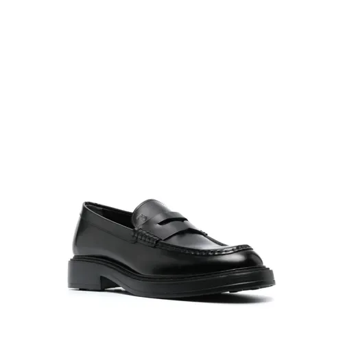 Leather Loafer Shoe - Tod's - Modalova