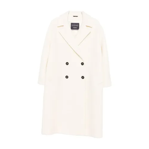 Coats > Double-Breasted Coats - - Cinzia Rocca - Modalova