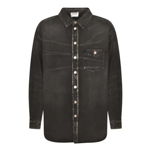 Blouses & Shirts > Denim Shirts - - Moschino - Modalova