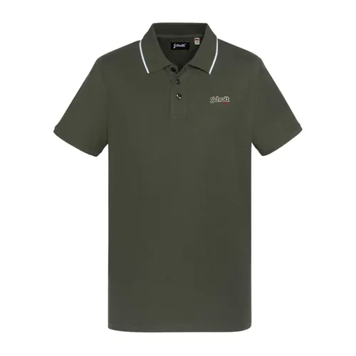 Tops > Polo Shirts - - Schott NYC - Modalova