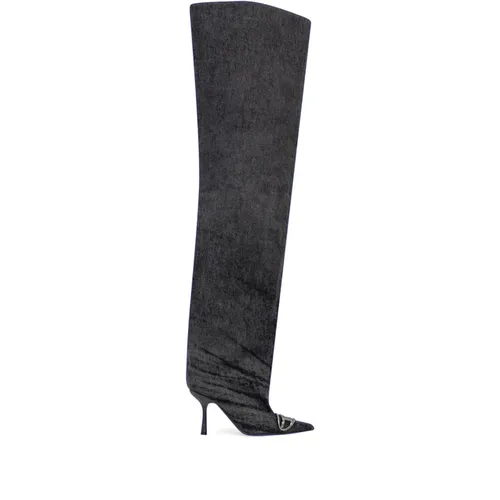 Shoes > Boots > Over-knee Boots - - Diesel - Modalova