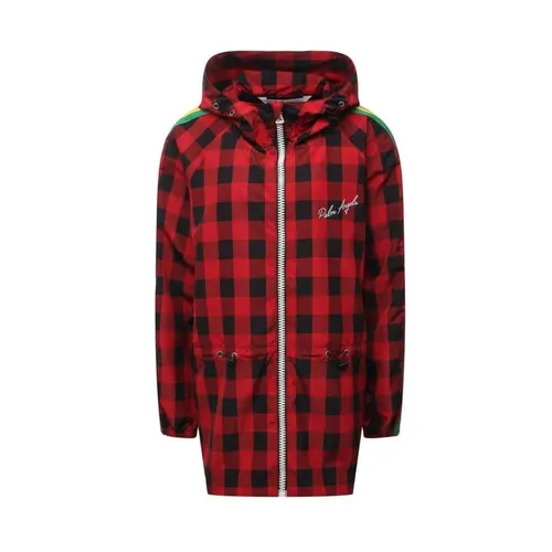 Multicolor Striped Windbreaker Jacket - Palm Angels - Modalova