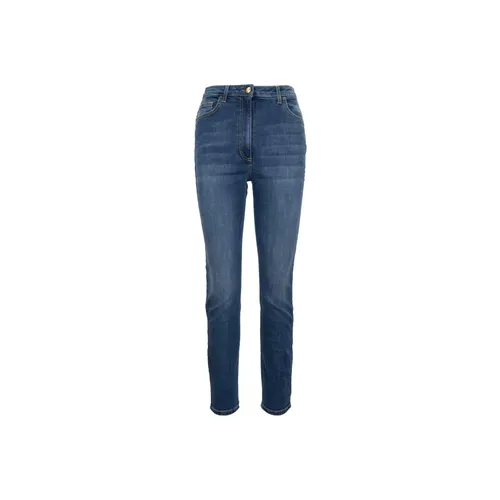 Jeans > Slim-fit Jeans - - Elisabetta Franchi - Modalova