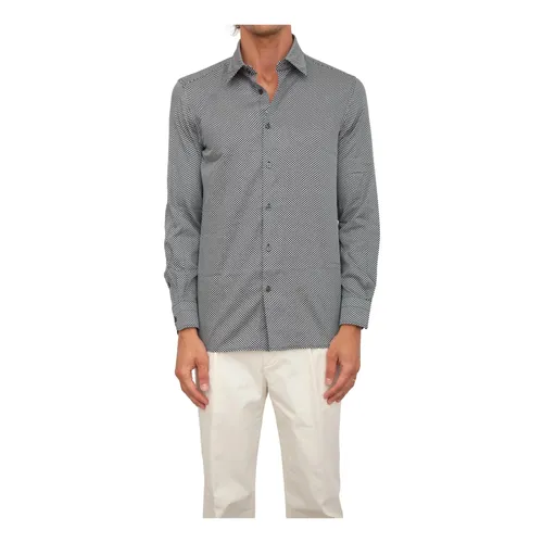 Blue Casual Shirt for Men - Emporio Armani - Modalova