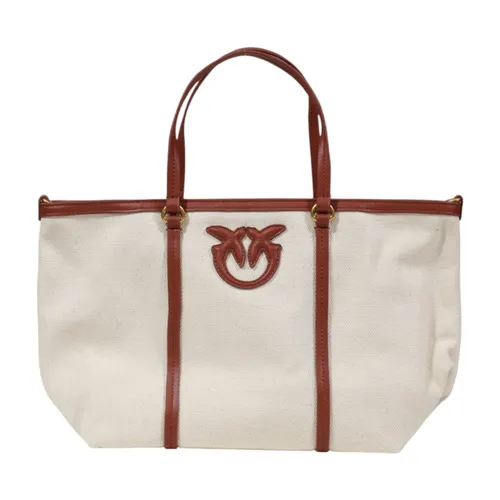 Pinko - Bags > Tote Bags - Beige - Pinko - Modalova