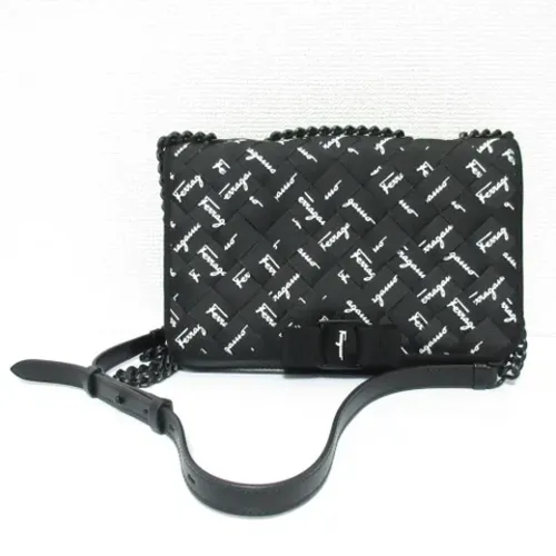 Pre-owned > Pre-owned Bags > Pre-owned Cross Body Bags - - Salvatore Ferragamo Pre-owned - Modalova