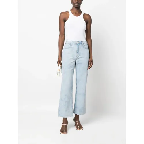 Le Jane Slouch Cropped Jeans - Frame - Modalova