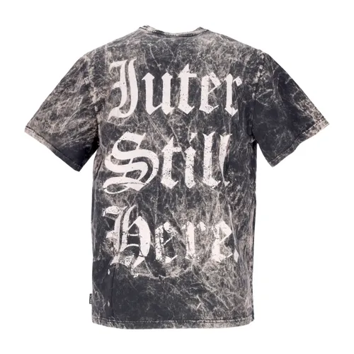 Black Tie-Dye Still Here Tee - Iuter - Modalova