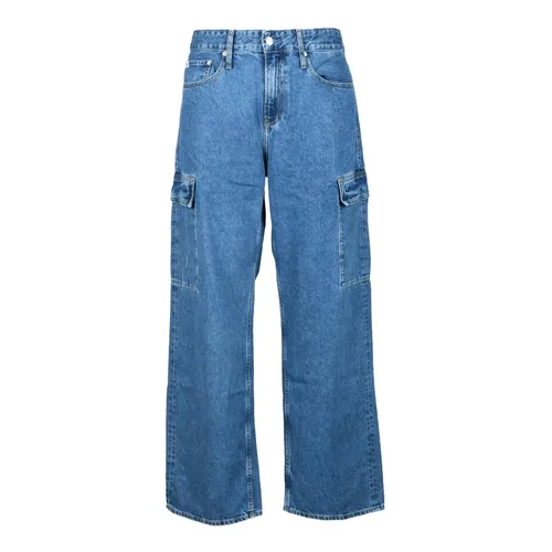 Jeans > Wide Jeans - - Calvin Klein Jeans - Modalova