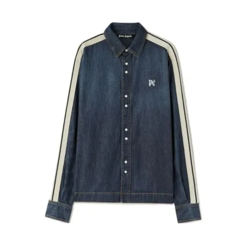 Shirts > Denim Shirts - - Palm Angels - Modalova