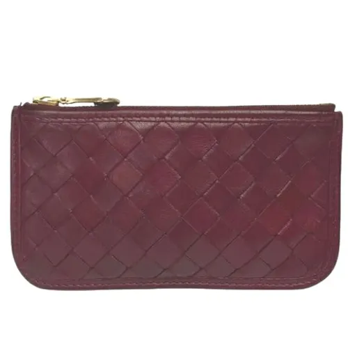 Pre-owned Vintage Leather Wallet - Bottega Veneta Vintage - Modalova