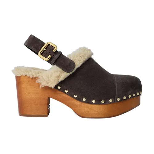 Shoes > Flats > Clogs - - Chloé - Modalova