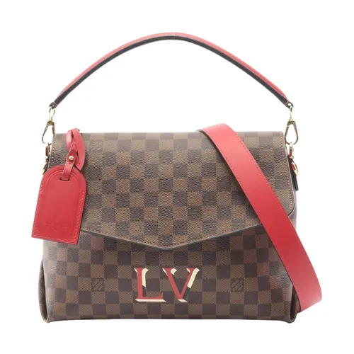 Pre-owned Checkered Pattern Shoulder Bag - Louis Vuitton Vintage - Modalova