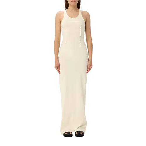 Elegant White Maxi Dress - MM6 Maison Margiela - Modalova