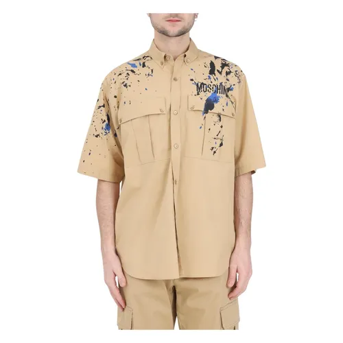 Shirts > Short Sleeve Shirts - - Moschino - Modalova