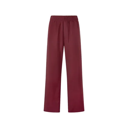 Comfortable Loose Fit Wool Pants - Roberto Cavalli - Modalova