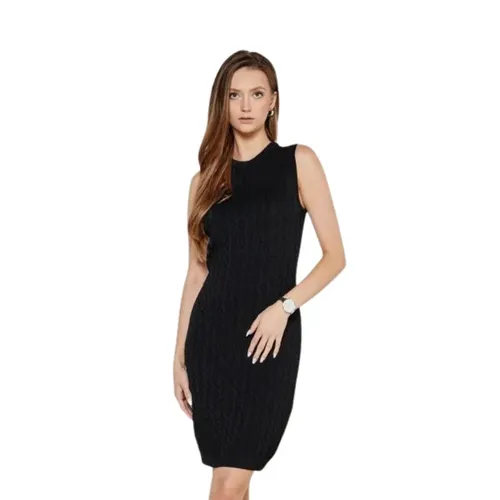 Elegant Black Dress - Armani Exchange - Modalova