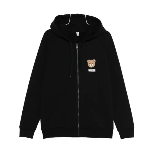 Sweatshirts & Hoodies > Zip-throughs - - Moschino - Modalova