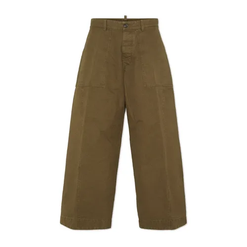 Trousers > Wide Trousers - - Dsquared2 - Modalova