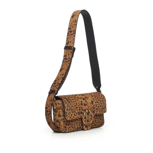 Mini Slouchy Shoulder Bag - Pinko - Modalova