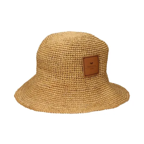 Raffia Woven Bucket Hat - Max Mara - Modalova