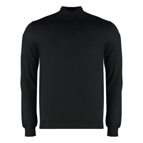 Luxury Cashmere Turtleneck Pullover Sweater - Malo - Modalova