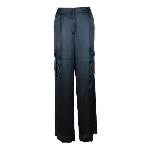 Trousers > Wide Trousers - - Marella - Modalova