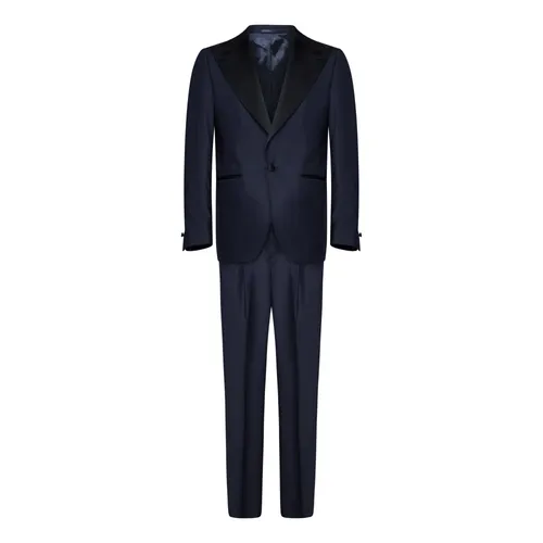 Suits > Suit Sets > Single Breasted Suits - - Franzese Collection - Modalova