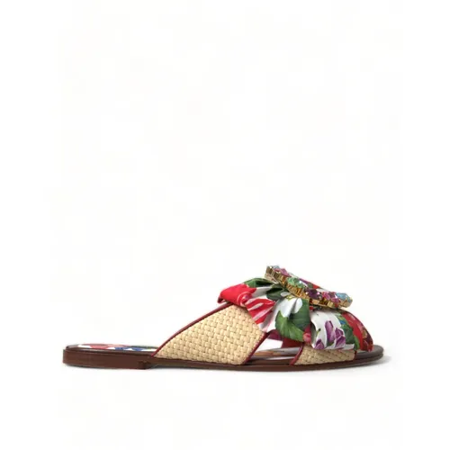 Shoes > Flip Flops & Sliders > Sliders - - Dolce & Gabbana - Modalova