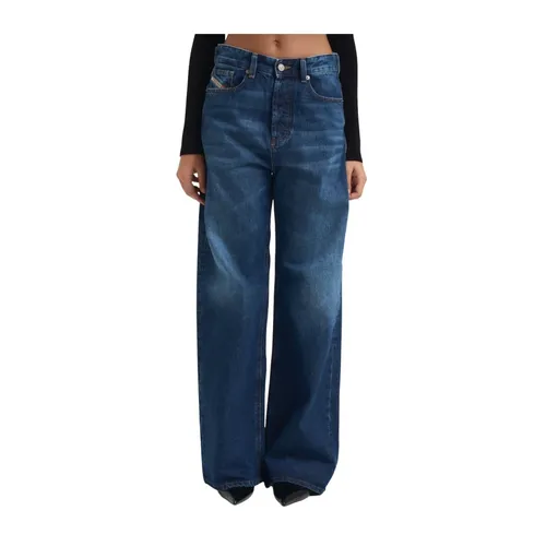 Jeans > Wide Jeans - - Diesel - Modalova