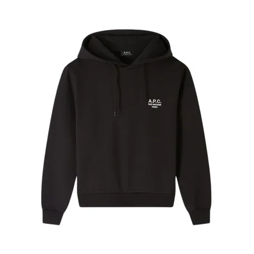 Embroidered Logo Hoodie - A.p.c. - Modalova