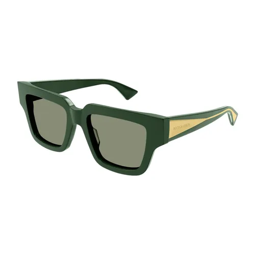 Oversized Rectangular Sunglasses - Bottega Veneta - Modalova