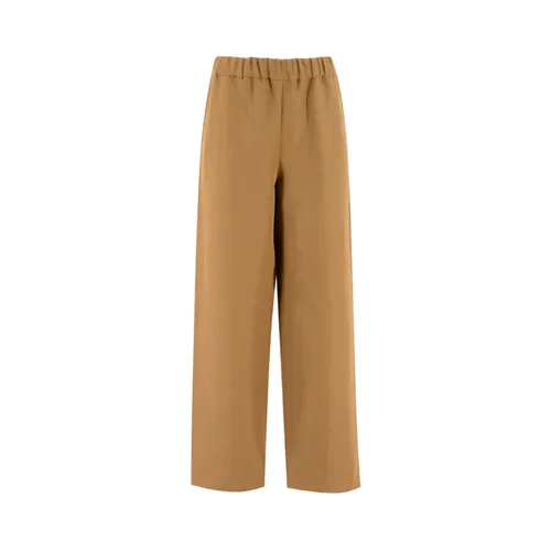 Trousers > Straight Trousers - - Fabiana Filippi - Modalova