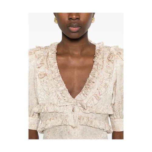 Jacquard Mini Dress - Alessandra Rich - Modalova