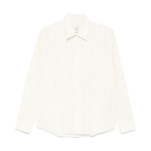 Striped Shirt Long Sleeve Buttoned Cuffs - Ami Paris - Modalova