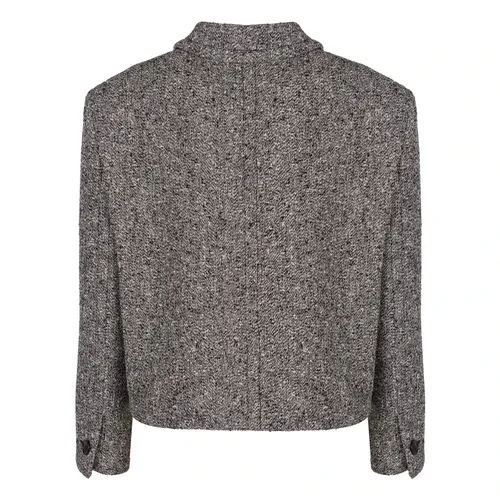 Double wool and cotton mouliné jacket - Gucci - Modalova