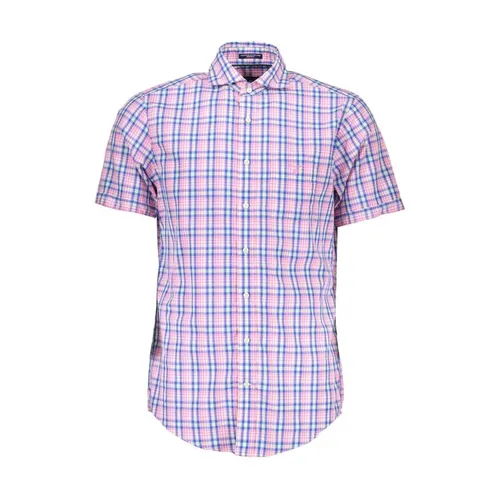 Plaid Cotton Shirt Short Sleeve - Gant - Modalova