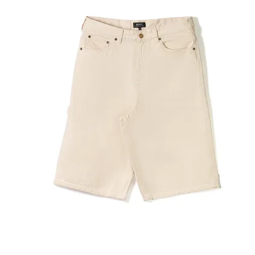 Beige Shorts with Hammer Loop - A.p.c. - Modalova