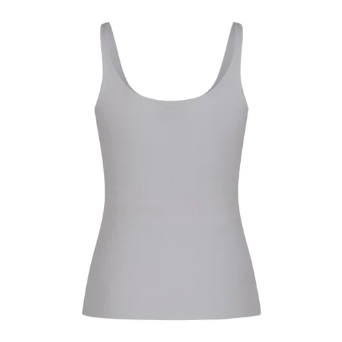 Off Stamp Rib Tank Top - Off White - Modalova
