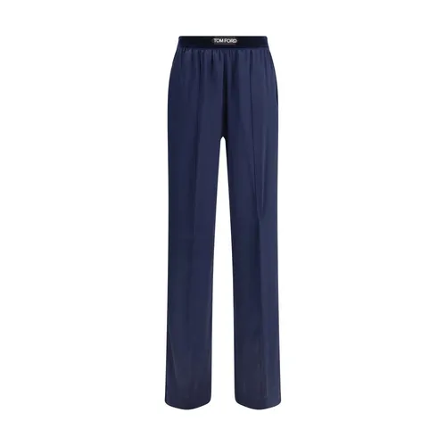 Trousers > Straight Trousers - - Tom Ford - Modalova