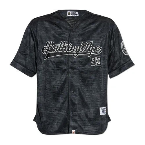 Shirt mit Logo - A BATHING APE - Modalova