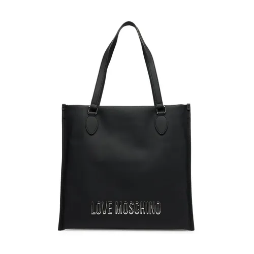 Chic Bags with Metal Logo Closure - Love Moschino - Modalova