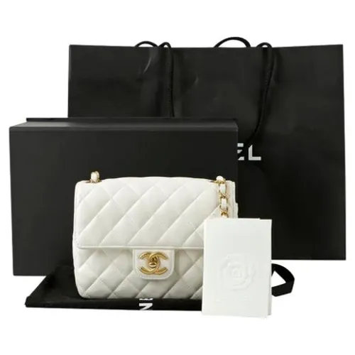 Pre-owned Leather Shoulder Bag - Chanel Vintage - Modalova