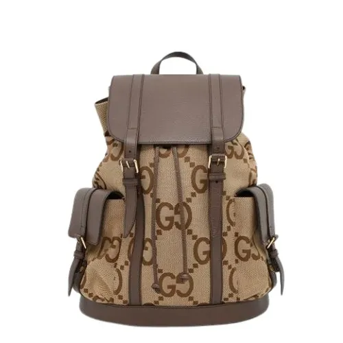 Pre-owned > Pre-owned Bags > Pre-owned Backpacks - - Gucci Vintage - Modalova