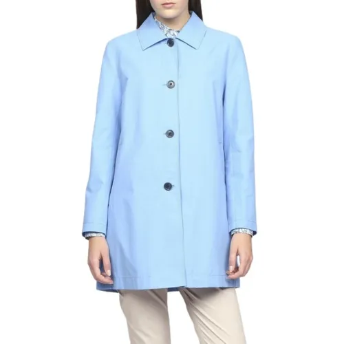Buttoned Caban Coat - Gant - Modalova