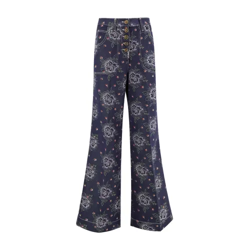 Etro - Jeans > Wide Jeans - Blue - Etro - Modalova