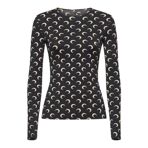 Tops > Long Sleeve Tops - - Marine Serre - Modalova