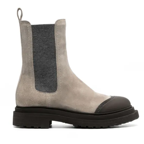 Shoes > Boots > Chelsea Boots - - Brunello Cucinelli - Modalova